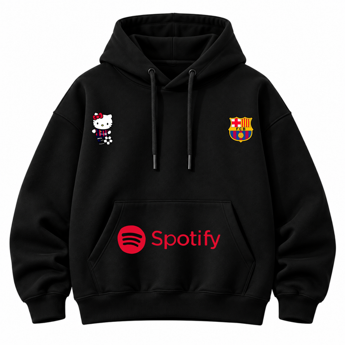Hello Kitty × Barça هودي